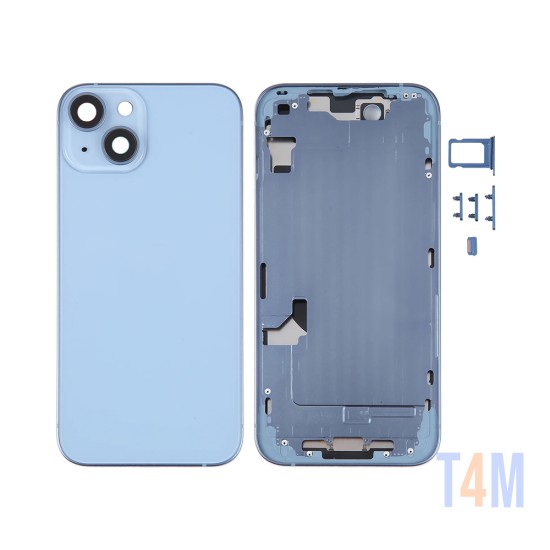 Tapa Trasera+Frame Apple iPhone 14 Azul